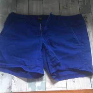 American eagle royal blue shorts, size 2 waist